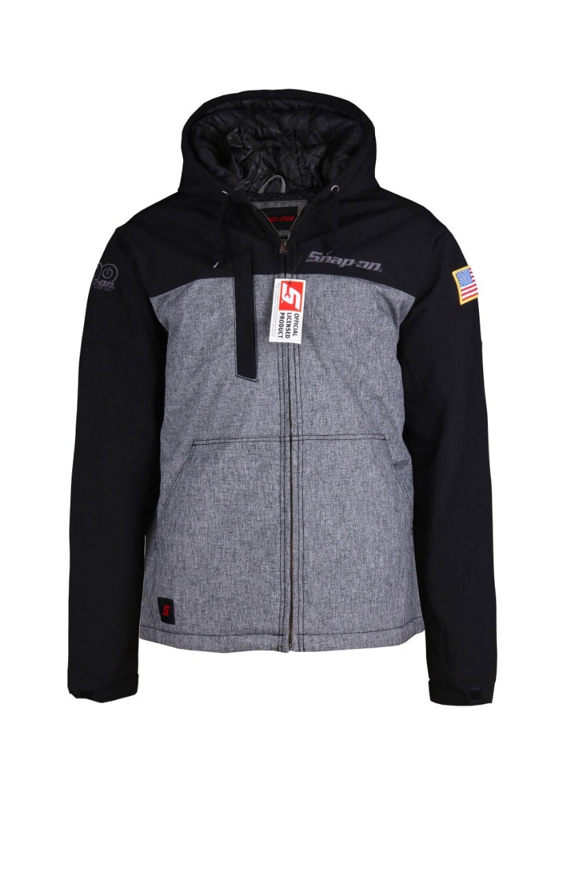 Snap on sale on jacket